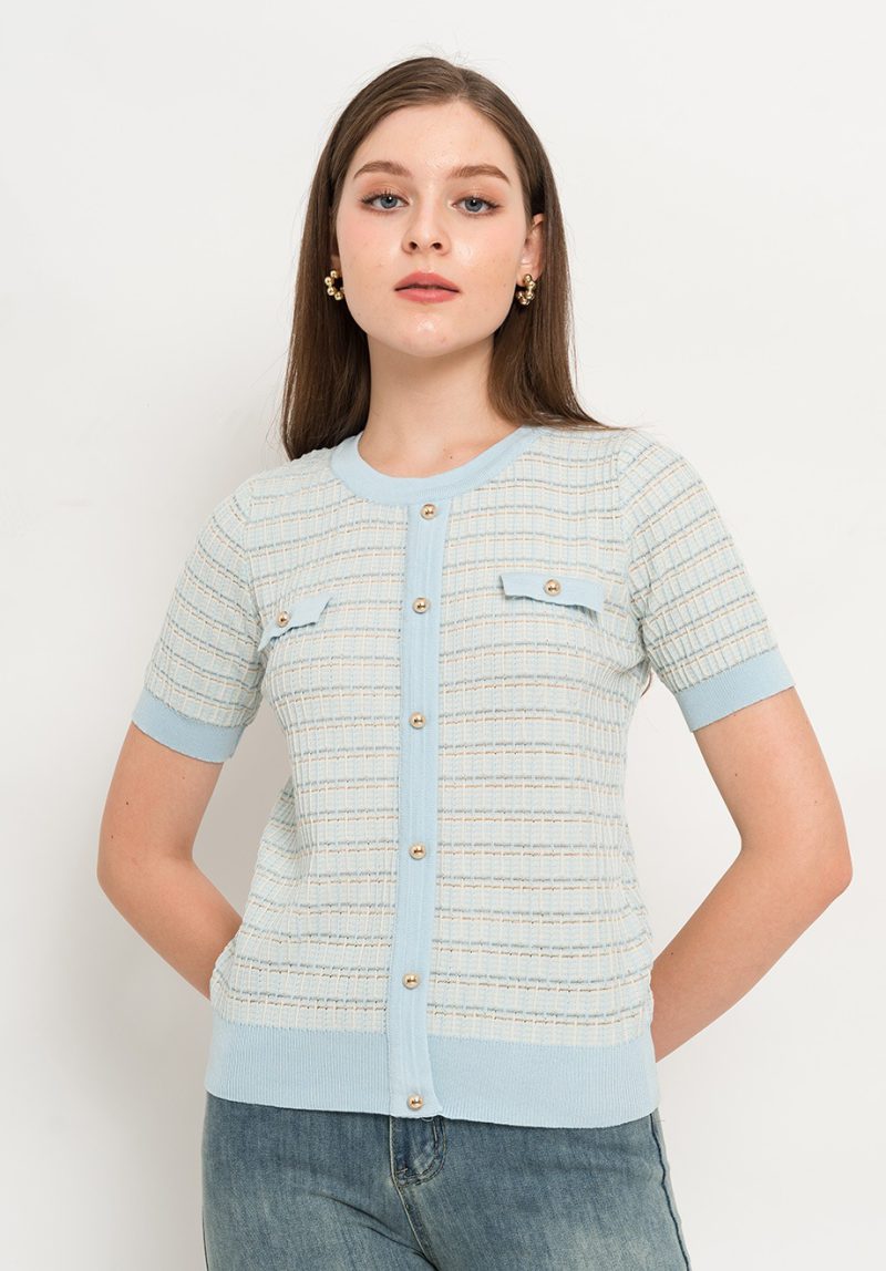 Hailey Top Blue